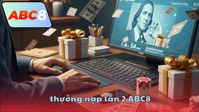 Cách nhận thưởng nạp lần 2 ABC8