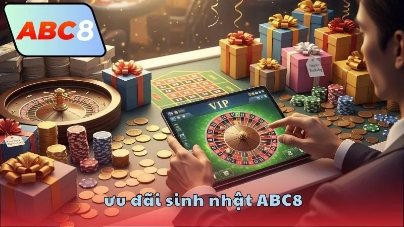Cách nhận ưu đãi sinh nhật ABC8